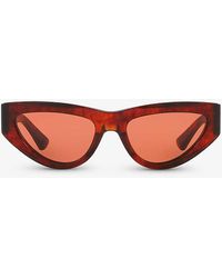 Bottega Veneta - 6j000380 Bv1176s Cat Eye-frame Acetate Sunglasses - Lyst