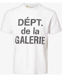GALLERY DEPT. - Dépt De La Galerie Slogan-print Cotton-jersey T-shirt X - Lyst