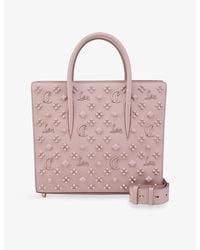 Christian Louboutin - Paloma S Medium Loubinthesky Leather Tote Bag - Lyst
