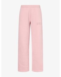 Ru & Rocka - Varsity Logo-Print Jersey Jogging Bottoms - Lyst