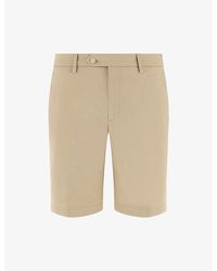 BOGGI - Straight-Leg Regular-Fit Stretch-Cotton Bermuda Shorts - Lyst