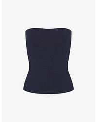 Skims - Strapless Cotton-Jersey Tube Top - Lyst