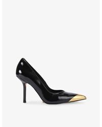 Kurt Geiger - Regent Point Faux-Leather Court Heels - Lyst