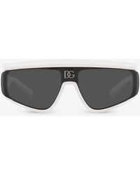 Dolce & Gabbana - Dg6177 Rectangle-frame Nylon Sunglasses - Lyst