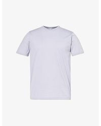 Sunspel - Crew-neck Regular-fit Cotton-jersey T-shirt X - Lyst