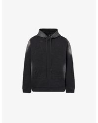 Who Decides War - Thorned Embroidered Cotton-Jersey Hoody - Lyst