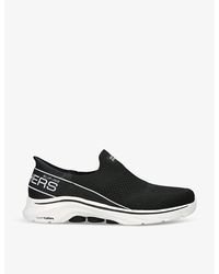 Skechers - Go Walk 7-mia Knitted Low-top Trainers - Lyst