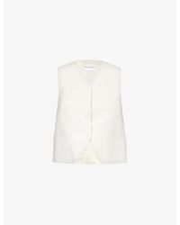 Frankie Shop - Chelsea Twill Waistcoat - Lyst