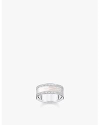 Thomas Sabo - Band 925 Sterling- Enamel And Zirconia Ring - Lyst