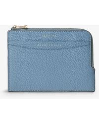 Aspinal of London - Logo-embossed Zipped Leather Travel Wallet - Lyst