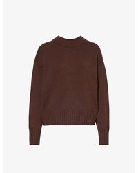 Reformation - Sam Relaxed-fit Recycled-cashmere And Cashmere-blend Jumper - Lyst