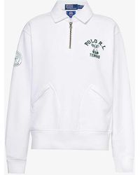 Polo Ralph Lauren - X Wimbledon Cotton-jersey Sweatshirt - Lyst