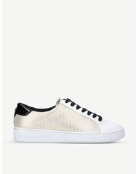 jada mesh and leather trainer