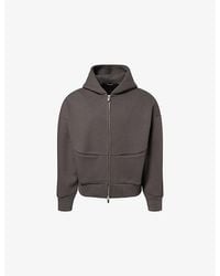 Seventh - V2 Panelled Cotton-Blend Hoody - Lyst