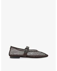 KG by Kurt Geiger - Nico Mesh Ballet Flats - Lyst