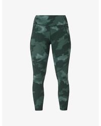 Sweaty Betty - Power Graphic-Print High-Rise Stretch-Jersey Leggings - Lyst