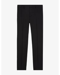 The Kooples - Slim-Fit Straight-Leg Wool Suit Trousers - Lyst