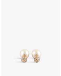 La Maison Du Couturier - Ritika Ravi Ivar 18Ct- 2.47Ct Polki Diamond And Pearl Earrings - Lyst