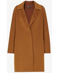 Whistles - Julia Double-faced Wool-blend Coat - Lyst