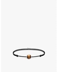 Thomas Sabo - Karma Secret 925 Sterling- And Tigers-Eye Beaded Bracelet - Lyst