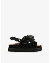 KG by Kurt Geiger - Rita Tassel Leather Sandals - Lyst