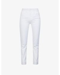 PAIGE - Cindy Slim-Leg Denim Jeans - Lyst