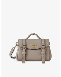 Mulberry - Alexa Mini Leather Satchel Bag - Lyst