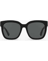 Gucci - gg0034sn Square-frame Acetate Sunglasses - Lyst