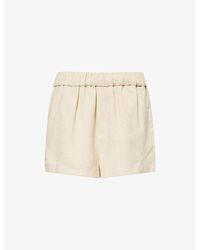 Dissh - Frankie High-Rise Woven Shorts - Lyst