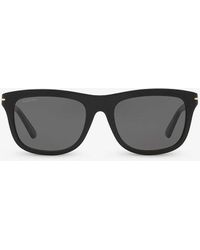 Gucci - Gc002140 gg1444s Square-frame Acetate Sunglasses - Lyst