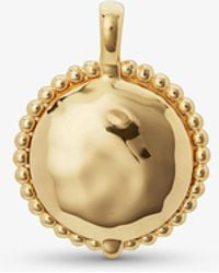 Monica Vinader - Deia 18ct Recycled Yellow Gold-plated Vermeil Sterling-silver Locket - Lyst