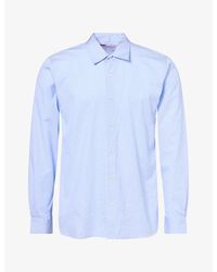 Orlebar Brown - Justin Striped Cotton Shirt - Lyst