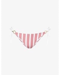Heidi Klein - Tramonti Ring Triangle Bikini Bottoms - Lyst