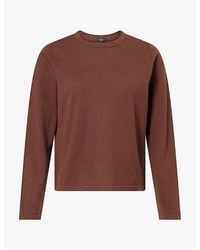 Rails - Round-Neck Cotton-Blend T-Shirt - Lyst