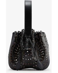 Alaïa - Rose Marie Leather Top-handle Bag - Lyst