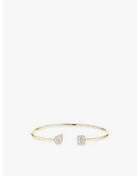 Messika - My Twin 18Ct And 0.35Ct Diamond Flexi Bangle - Lyst