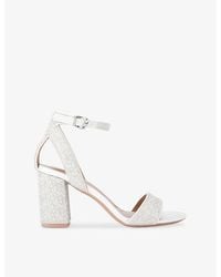 Carvela Kurt Geiger - Kianni Crystal-Embellished Heeled Sandals - Lyst