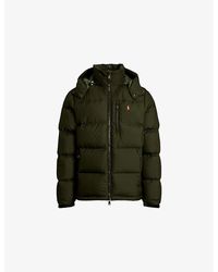 Polo Ralph Lauren - Brand-Embroidered Padded Shell-Down Puffer Jacket - Lyst
