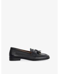 Dune - Giavonni Tassel Leather Loafers - Lyst