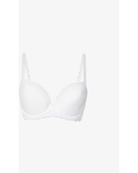 Wacoal - Raffiné Floral-pattern Stretch-lace Underwired Bra - Lyst