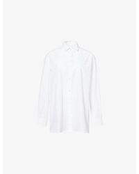 Agolde - X Maria Mcmanus A-Line Cotton-Poplin Shirt - Lyst