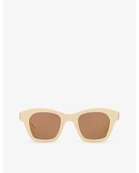 Saint Laurent - Sl592 Square-frame Tortoiseshell Acetate Sunglasses - Lyst
