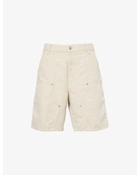 Carhartt - Branford Relaxed-Fit Cotton-And-Linen Shorts - Lyst