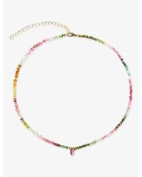 La Maison Du Couturier - Amadeus Ines 18Ct Vermeil And Tourmaine Necklace - Lyst