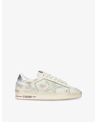 Golden Goose - Stardan 10273 Leather Low-Top Trainers - Lyst