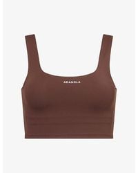ADANOLA - Ultimate Square-Neck Sports Bra - Lyst