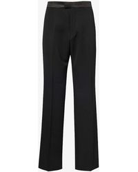 Jacquemus - Le Pantalon Melo Tuxedo Straight-leg Relaxed-fit Woven Trousers - Lyst