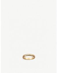 Cartier - C De 18ct Rose-gold And Diamond Wedding Ring - Lyst