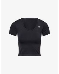 GYMSHARK - Everyday Seamless Short-Sleeve Jersey T-Shirt - Lyst