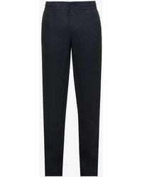 Orlebar Brown - Cornell Branded-hardware Regular-fit Straight-leg Linen Trousers - Lyst